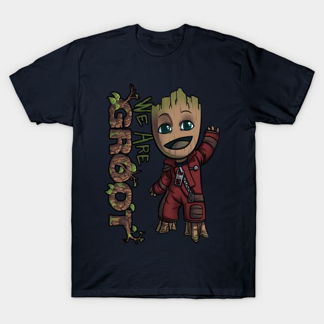 We are Groot! T-Shirt by Studio Mootant